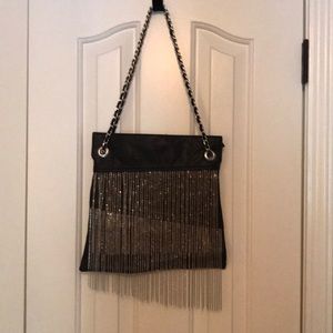 Olivia + Joy black shoulder or crossbody purse